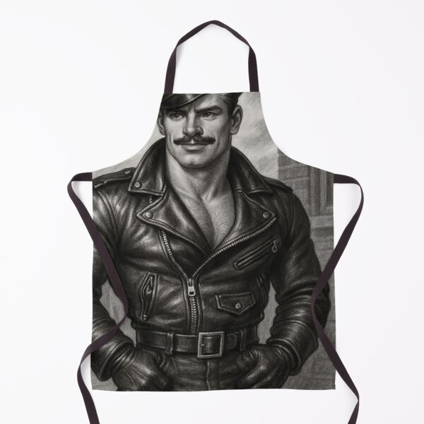 Item preview, Waiting - Vintage Leather Legends Berlin Streets Series Leder Pride Tom of Finland Tribute Graphic Design designed and sold by ItsAKinkThing.