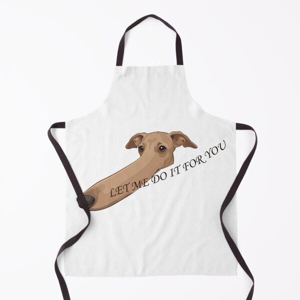 Item preview, Let Me Do It For You Long Nose Dog Whippet designed and sold by Petzzz.