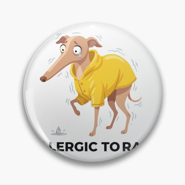 Item preview, Allergic To Rain Dramatic Italian Greyhound designed and sold by Petzzz.