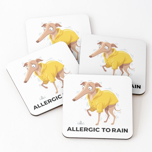 Item preview, Allergic To Rain Dramatic Italian Greyhound designed and sold by Petzzz.