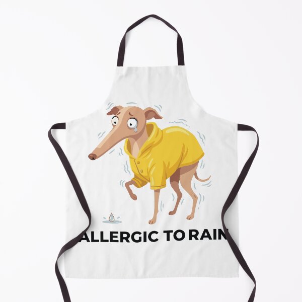 Item preview, Allergic To Rain Dramatic Italian Greyhound designed and sold by Petzzz.