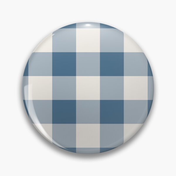 Item preview, Blue And Cream Gingham Pattern designed and sold by pattern-archive.
