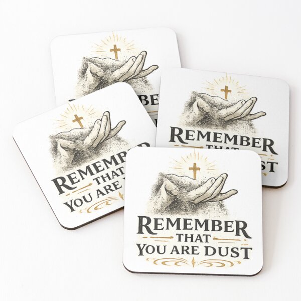 Item preview, Remember That You Are Dust – Lent Christian Faith Artwork designed and sold by Tomasz  Siennicki.
