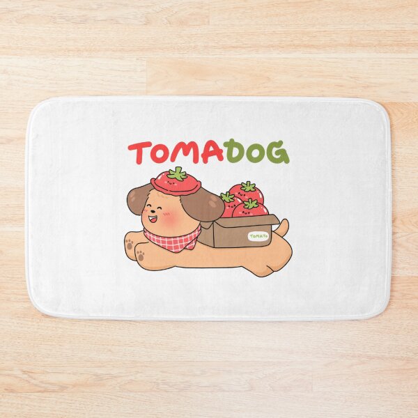 Item preview, Fresh Harvest: Cute Dachshund Carrying Tomato Crate designed and sold by ThePrintPig.