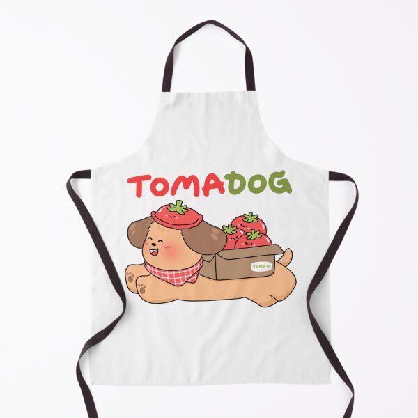 Item preview, Fresh Harvest: Cute Dachshund Carrying Tomato Crate designed and sold by ThePrintPig.