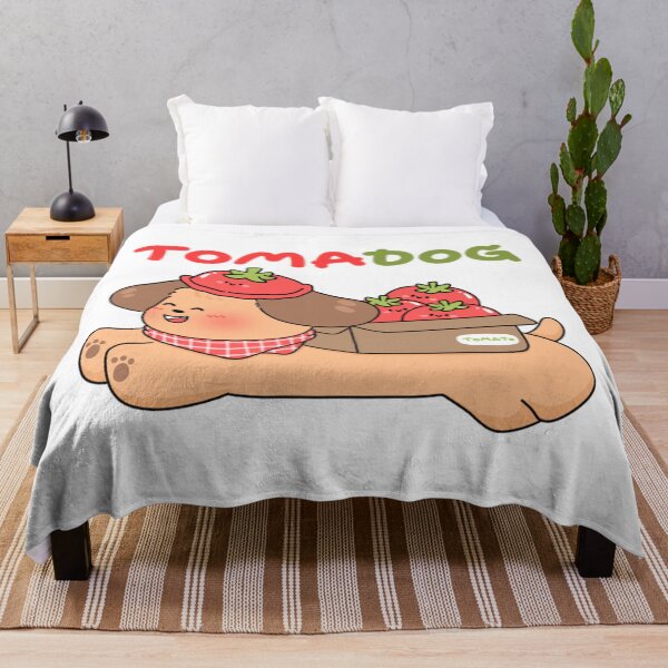Item preview, Fresh Harvest: Cute Dachshund Carrying Tomato Crate designed and sold by ThePrintPig.