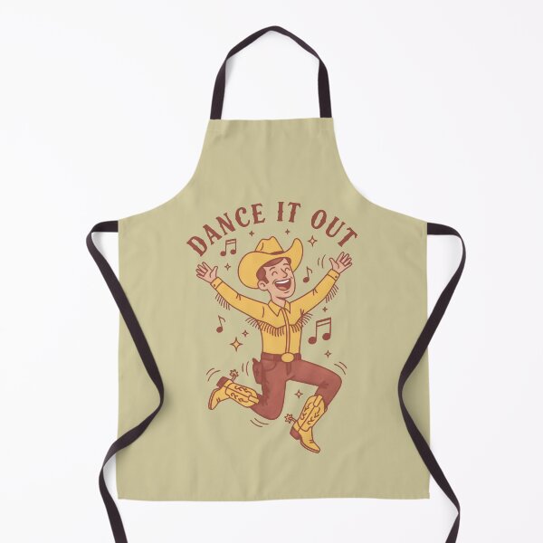 Item preview, Dance It Out Happy Cowboy Cartoon designed and sold by SplashTastic.