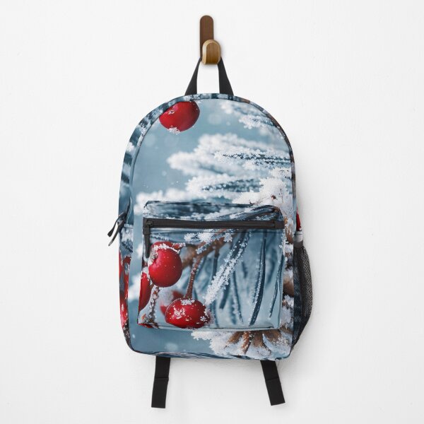 Item preview, Frosted Winter Berries and Pinecones designed and sold by Kaleidoscope Print.