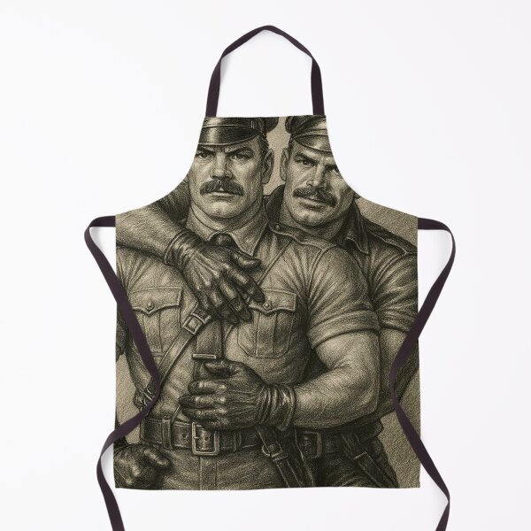 Item preview, Mine - Vintage Gay Leather Legends Berlin Uniform Brotherhood Series Leder Pride Tom of Finland Tribute Graphic Design designed and sold by ItsAKinkThing.