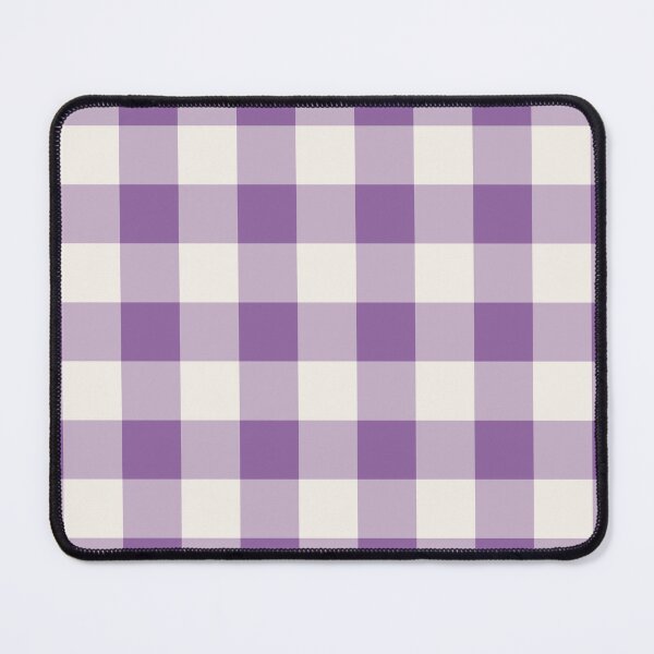 Item preview, Purple And Cream Gingham Pattern designed and sold by pattern-archive.