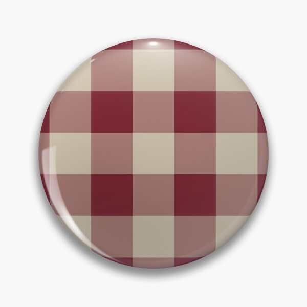 Item preview, Red And Beige Gingham Pattern designed and sold by pattern-archive.