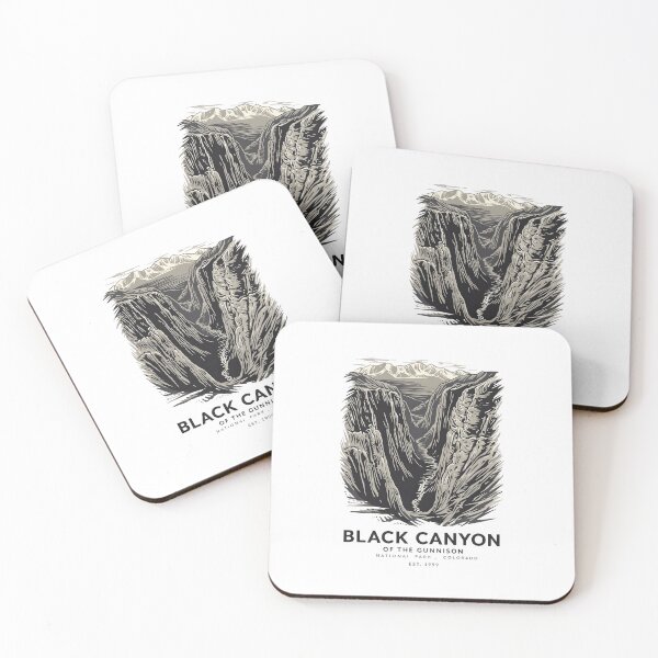 Item preview, Black Canyon of the Gunnison National Park - Colorado  designed and sold by GoodOldVintage.