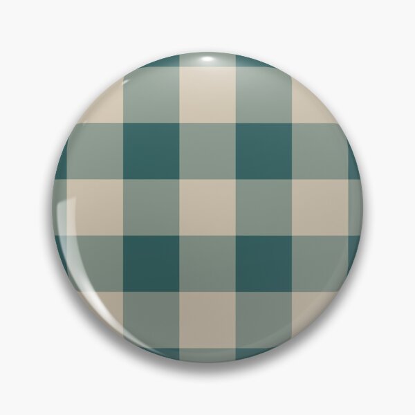 Item preview, Teal And Beige Gingham Pattern designed and sold by pattern-archive.