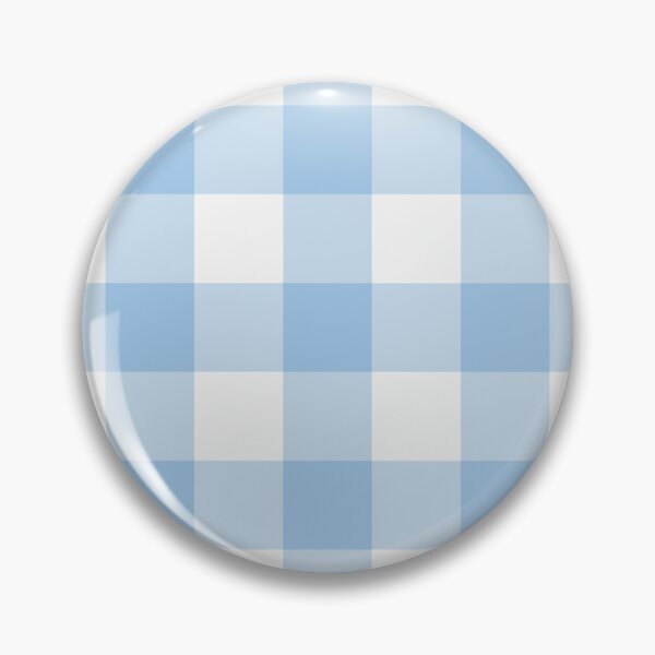 Item preview, White And Baby Blue Gingham Pattern designed and sold by pattern-archive.