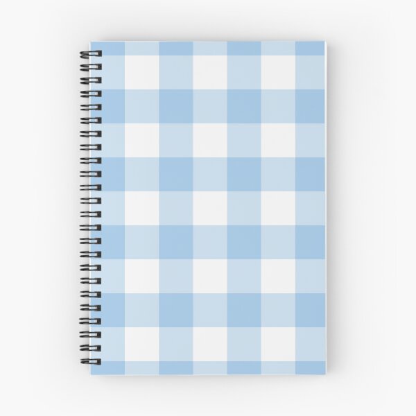 Item preview, White And Baby Blue Gingham Pattern designed and sold by pattern-archive.