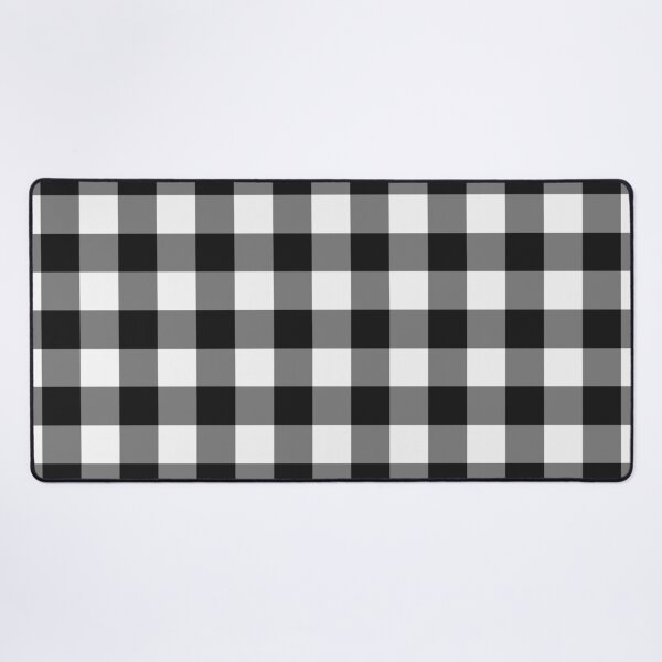 Item preview, White And Black Gingham Pattern designed and sold by pattern-archive.