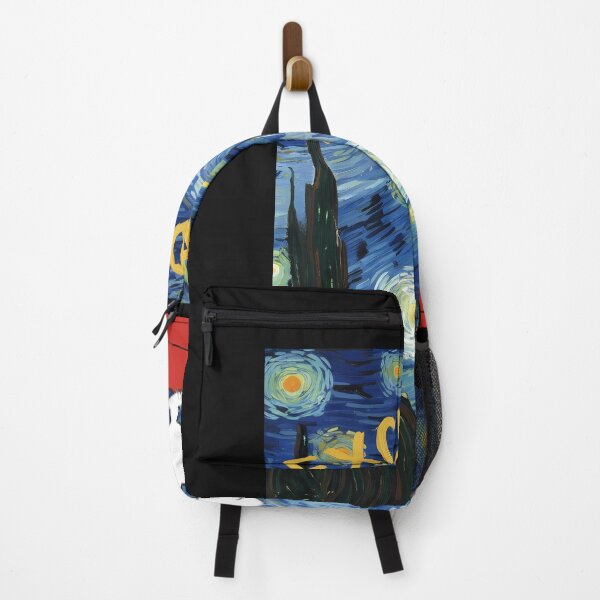 Item preview, Snoopy Excited Starry Night Parody designed and sold by ForThe2F0X1Folks.