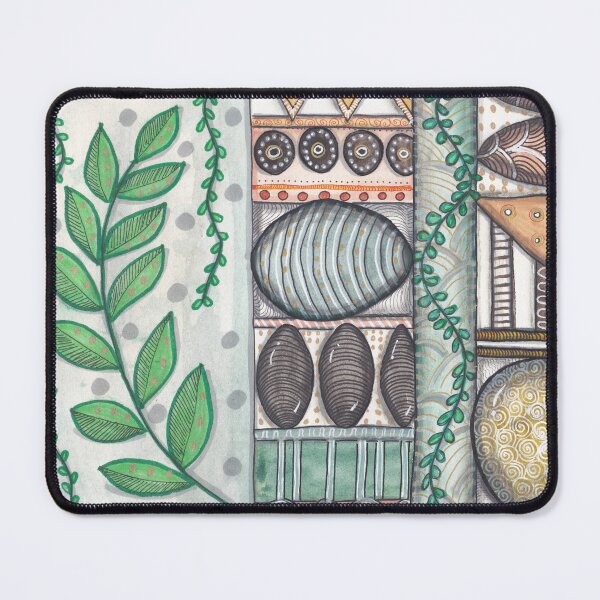 Item preview, Abstract Forest Elements – Botanical Pattern in Earth Tones designed and sold by ColorWander.