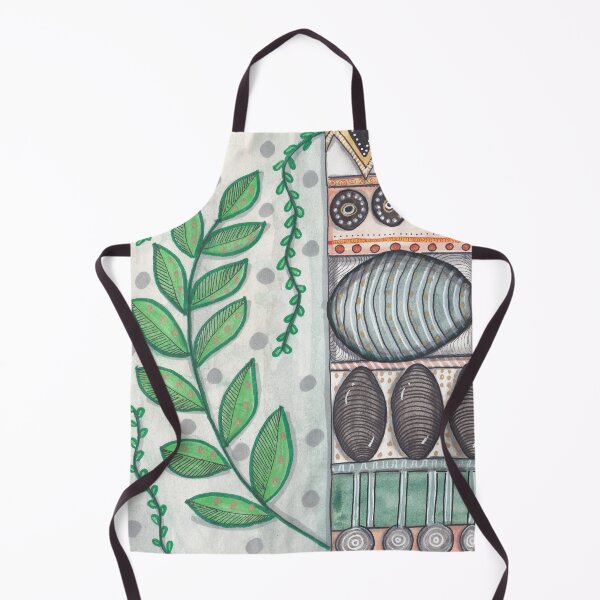 Item preview, Abstract Forest Elements – Botanical Pattern in Earth Tones designed and sold by ColorWander.