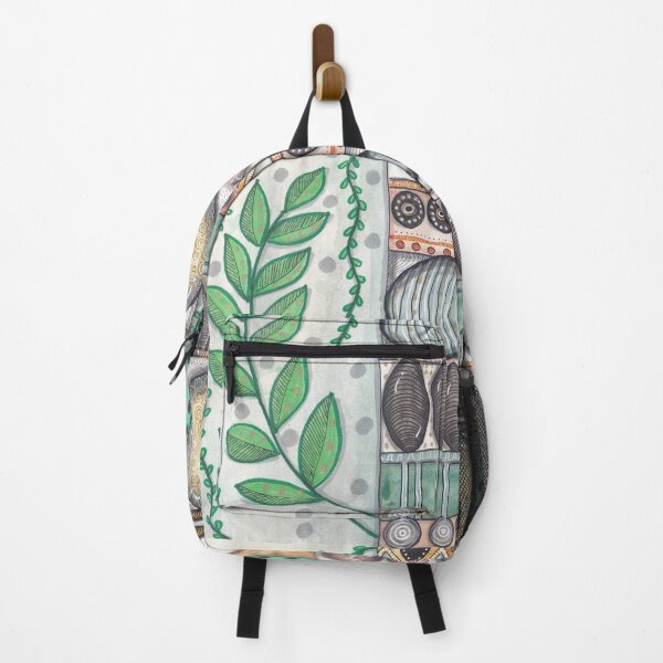 Item preview, Abstract Forest Elements – Botanical Pattern in Earth Tones designed and sold by ColorWander.