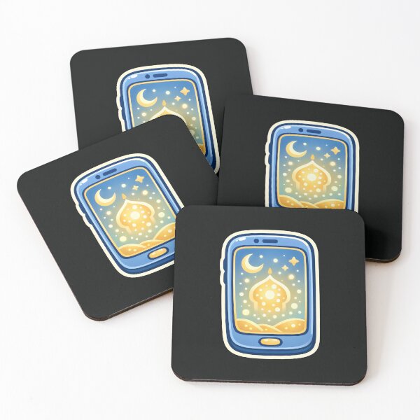 Item preview, Modern Tech Islamic Art Smartphone designed and sold by SplashTastic.