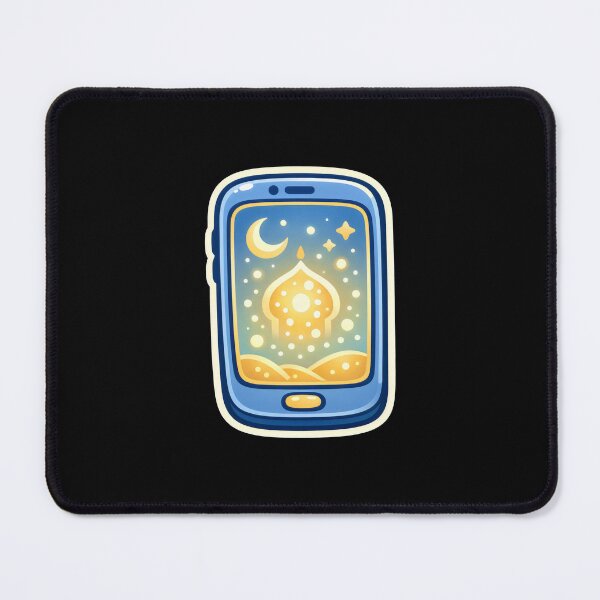 Item preview, Modern Tech Islamic Art Smartphone designed and sold by SplashTastic.