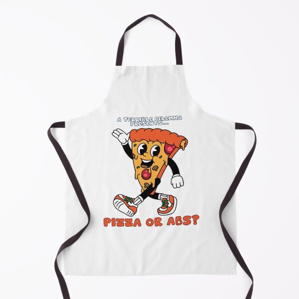 Item preview, Terrible dilemma - pizza or abs funny lifestyle question designed and sold by CleanDecor.