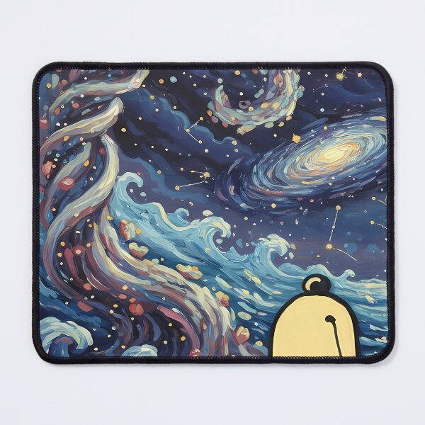 Item preview, Snoopy and Woodstock Dreamy Night Painting designed and sold by ForThe2F0X1Folks.