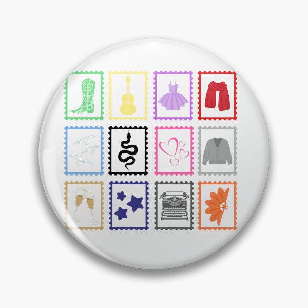 Item preview, Eras Stamps White designed and sold by Suburban Scout.