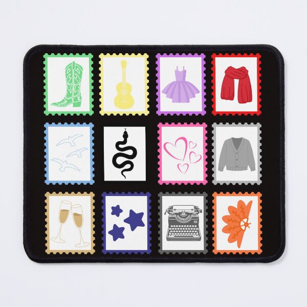 Item preview, Eras Stamps White designed and sold by Suburban Scout.