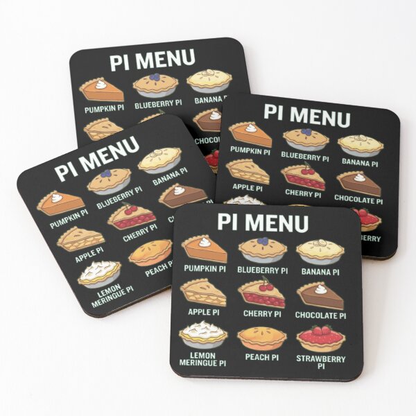 Item preview, Pie Menu Happy Pi Day 14th March designed and sold by Thread&Fable.