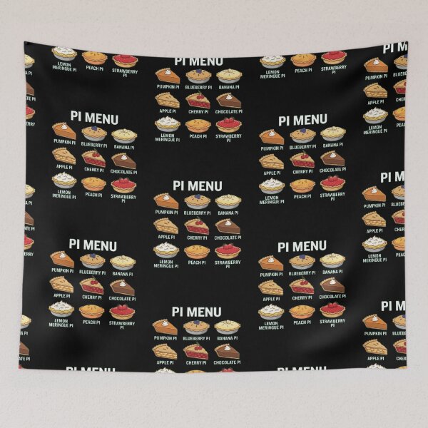 Item preview, Pie Menu Happy Pi Day 14th March designed and sold by Thread&Fable.