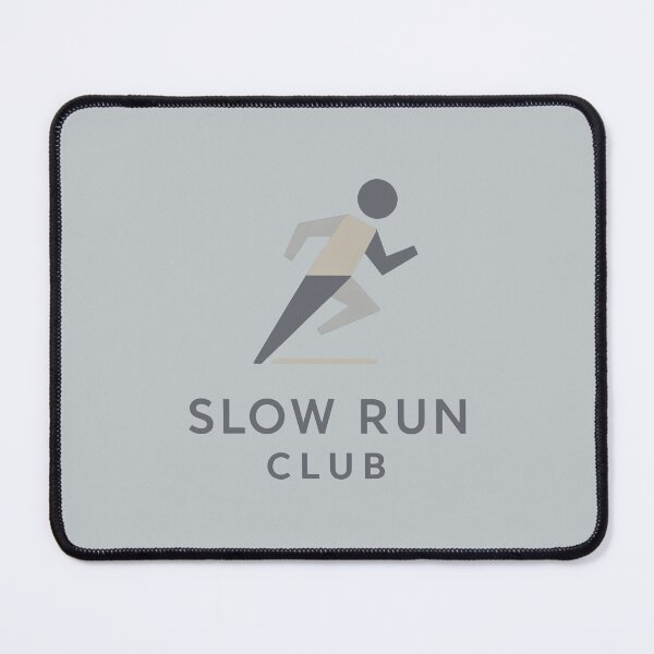 Item preview, Slow Run Club Minimalist Lifestyle Fitness designed and sold by SplashTastic.
