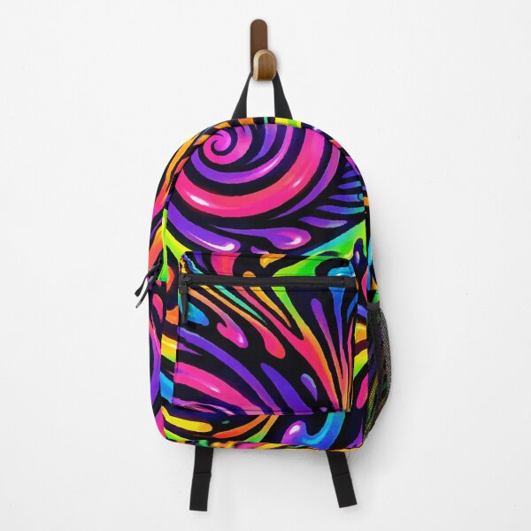 Item preview, Liquid Neon Dreams: Psychedelic Paint Drip Abstract Art designed and sold by Far Out Goods.