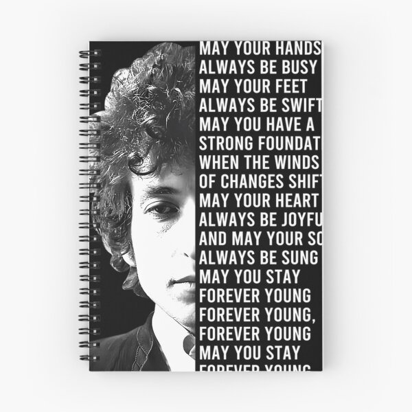 Item preview, Bob Dylan Forever Young Lyrics designed and sold by oussama-88.