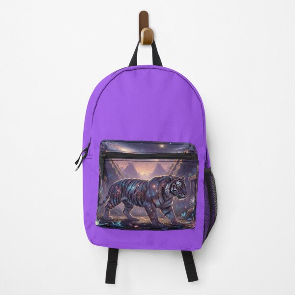 Item preview, Cosmic Tiger Spirit – Mystical Temple Walk Through Stars and Ancient Energy designed and sold by FotoworldEdel.