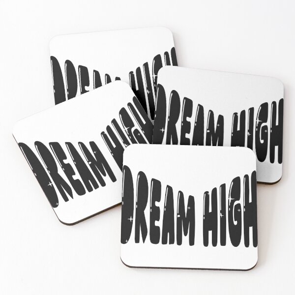 Item preview, Dream High Starry Night Design – Minimalist Black Motivational Celestial Pattern designed and sold by SalinahYahya.