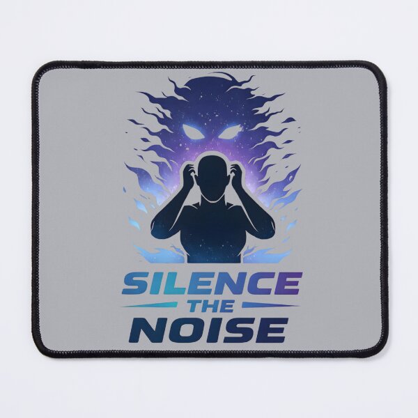Item preview, SILENCE THE NOISE - Inner Demon Design designed and sold by RAW-LINE.