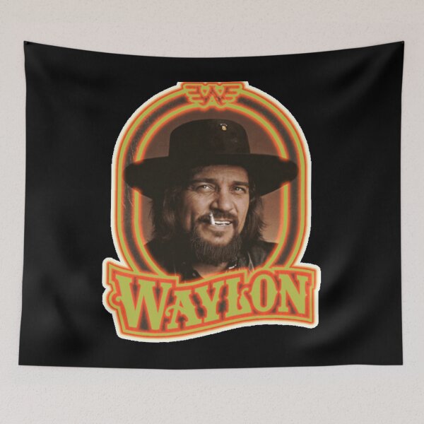 Item preview, Waylon Jennings Smoking  designed and sold by oussama-88.