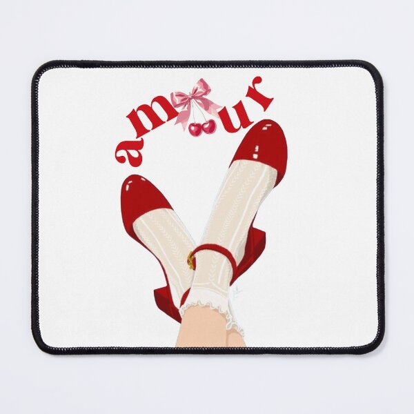 Item preview, Vintage Amour Red Heels Romance Art designed and sold by Fmartstudio.