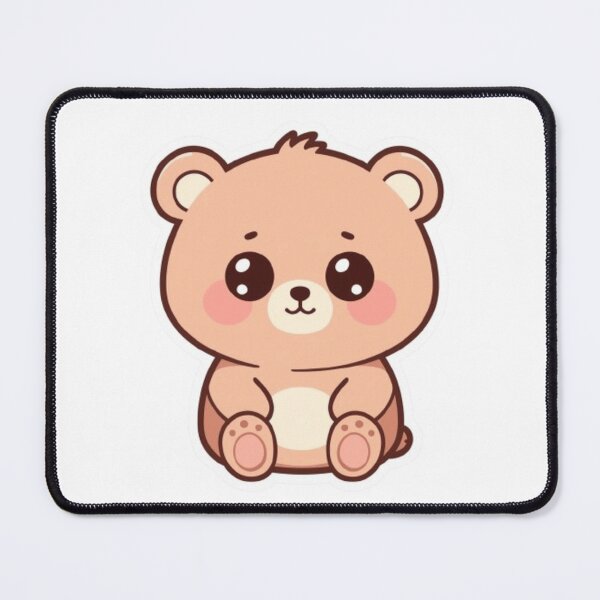Item preview,  Chubby Bear Kawaii Pastel designed and sold by PastelPaws Atelier.