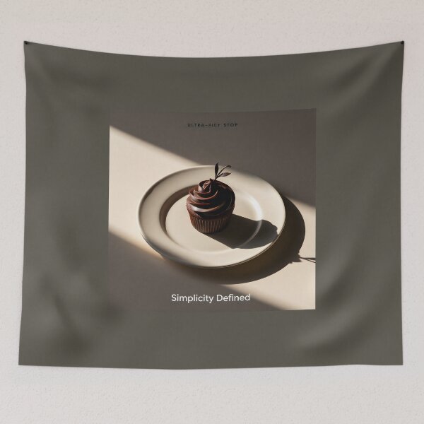 Item preview, "Simplicity Defined — Minimalist Dark Chocolate Petit-Four" designed and sold by Creative-RE.