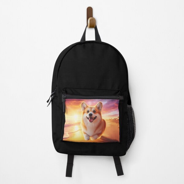 Item preview, Corgi Dog – Sunset Beach Adventure designed and sold by Dogandesighn.