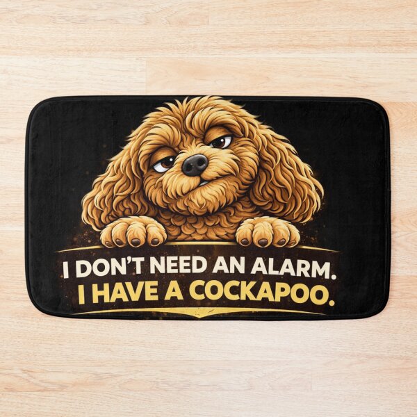 Item preview, Cockapoo Alarm Clock Funny Cockapoo Owner Shirt Gift designed and sold by Cockapoo Society.