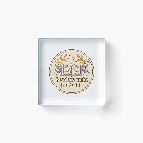 Item preview, Readers Make Great Allies – LGBTQ Pride Reading designed and sold by Pride_Prints.