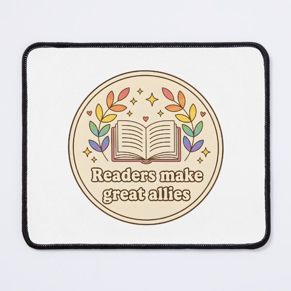 Item preview, Readers Make Great Allies – LGBTQ Pride Reading designed and sold by Pride_Prints.