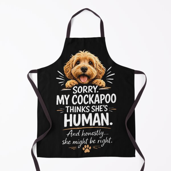Item preview, Cockapoo Thinks She's Human Funny Cockapoo Owner Gift designed and sold by Cockapoo Society.
