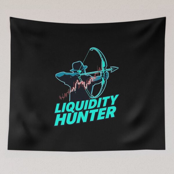 Item preview, Liquidity Hunter Market Structure Shirt designed and sold by KapiPrint.