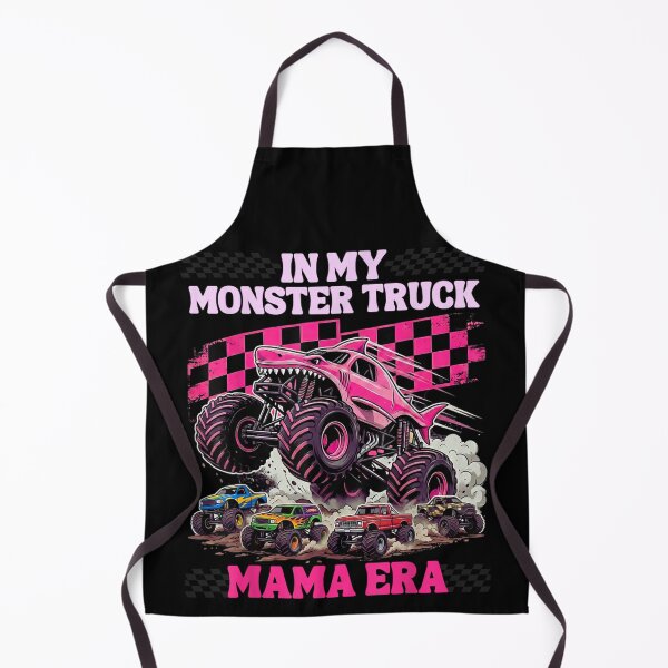 Item preview, In My Monster Truck Mama Era Pink Shark Truck Retro Racing designed and sold by Serene woods.