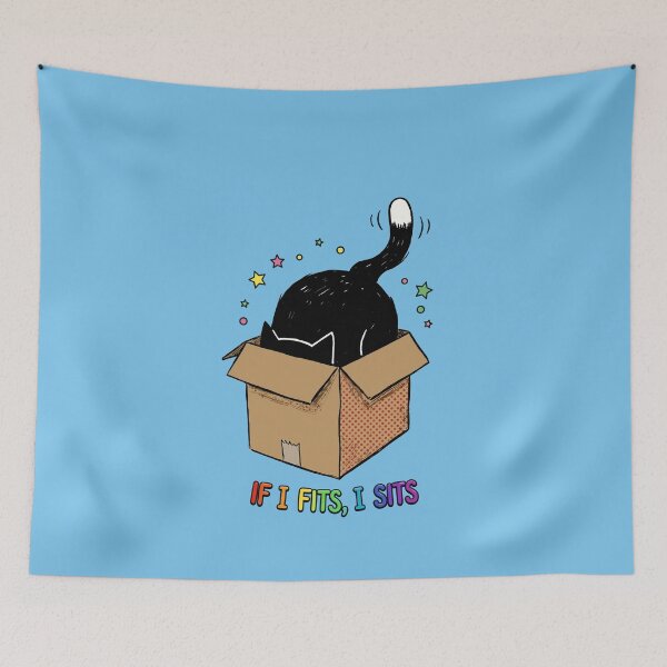Item preview, If I Fits Sits Cat designed and sold by Poshparagon!.